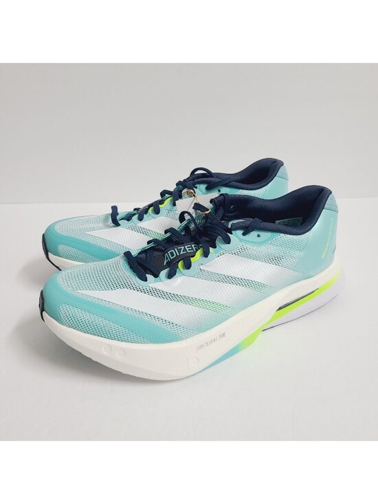 NEW Adidas Adizero Boston 13 Running Shoes JS4945 Size 9.5 Flash Aqua #1 main image 7